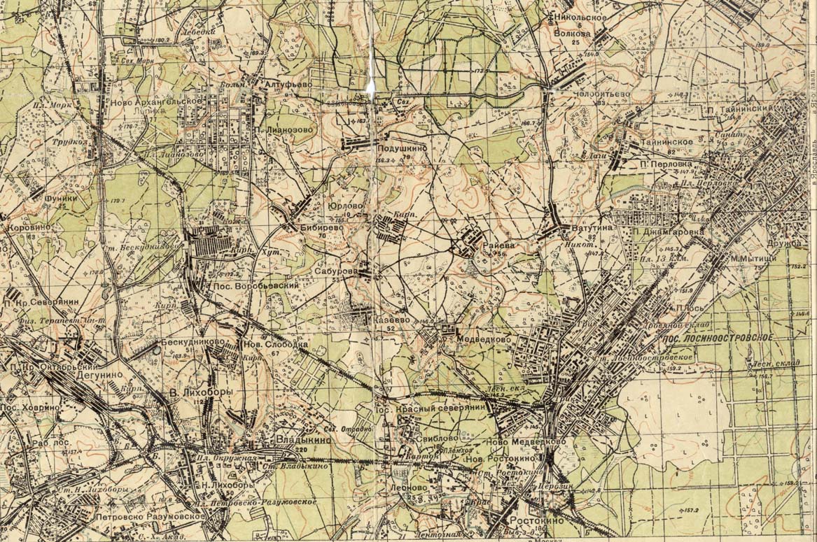 Карта 1930 года (312 К)